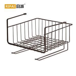 Ripai Under Cabinet Storage <b>Basket</b> Rectangle Wall Mounted Hanging Organizer for Kitchen Desk <b>Shelf</b> - Product Image 4