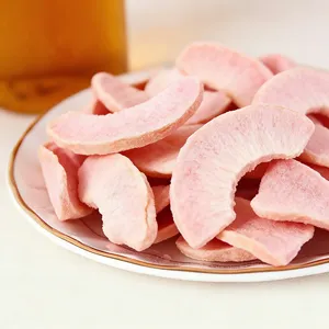 Dadi di Pesca <span class=keywords><strong>Bianca</strong></span> Liofilizzata Completamente Naturali - Sapore Puro, Senza Conservanti |   Ideale per Panifici, Bevande e Snack Salutari - Product Image 2