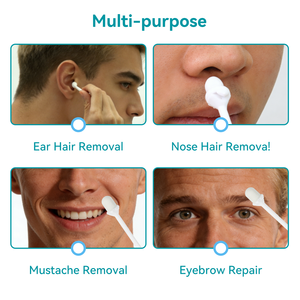 Nouvel arrivage : Applicateur nasal jetable pré-embouti pour l'épilation des poils des oreilles, simple, à sécher au sèche-cheveux - Product Image 3