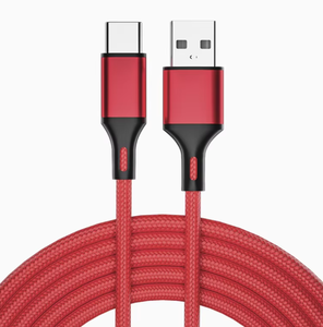 OEM ODM 1m 1.5m Multi-colore Nylon intrecciato <span class=keywords><strong>in</strong></span> alluminio USB a tipo <span class=keywords><strong>C</strong></span> cavo di ricarica dati 5A ricarica rapida 3A funzioni di ricarica rapida 3A - Product Image 3