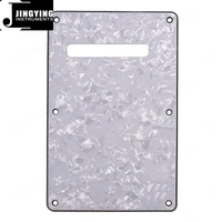 Jingying Vente en gros d'usine PVC + celluloïd trous fendus ST SQ Guitare électrique Pickguard arrière Pièces et accessoires d'instruments à cordes