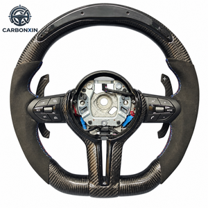 Volant en fibre de carbone LED pour BMW F30 F10 F20 F31 F32 F15 F36 X5 M3 M5 M6 F11 F15 F16 F22 Accessoires de voiture Volant - Product Image 5