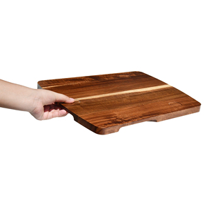 Planche coulissante en bois d'acacia naturel biologique Offres Spéciales Youlike avec 4 tapis non coulissants sur le fond pour la cuisine <span class=keywords><strong>Thermomix</strong></span> - Product Image 3