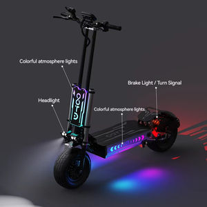 Trottinette électrique <span class=keywords><strong>T90</strong></span> à double moteur, livraison directe depuis les États-Unis, l'UE et le Royaume-Uni, batterie au lithium 60V 31.2AH, haute puissance 2100W *2, grande autonomie, grande vitesse - Product Image 5