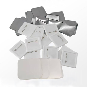 50*50毫米方形金属徽章压铸冰箱磁铁用品，带数码印刷，每包50套 - Product Image 2