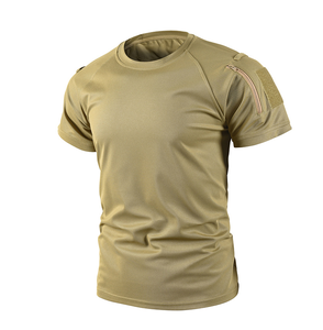 เสื้อยืดแขนสั้นลายพรางทหาร DFT0511 ทรงหลวม ระบายอากาศได้ดี แห้งเร็ว เหมาะสำหรับกิจกรรมกลางแจ้ง - Product Image 5