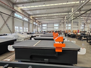 Rongchi tự động CNC dao cắt decal phẳng hình ảnh và các tông Cutter cho bán với PLC và động cơ thành phần cốt lõi - Product Image 5