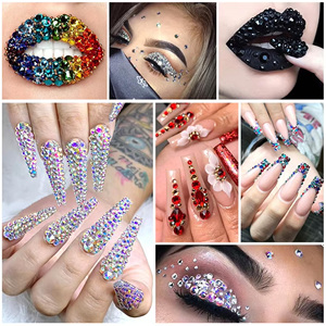 Nhà Máy Bán Buôn Flatback Không-Hotfix Glass Rhinestone Tinh Thể 12-16 Cắt Mặt Cho Móng Tay Đám Cưới Giày May Mặc Phụ Kiện - Product Image 6