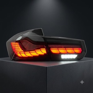 Luz Trasera LED Edición Escama de Dragón OLED para <span class=keywords><strong>BMW</strong></span> Serie 3 F30 F35 2013-2018, Lámpara Trasera Secuencial Moderna, Kit de Mejora de Rendimiento - Product Image 1