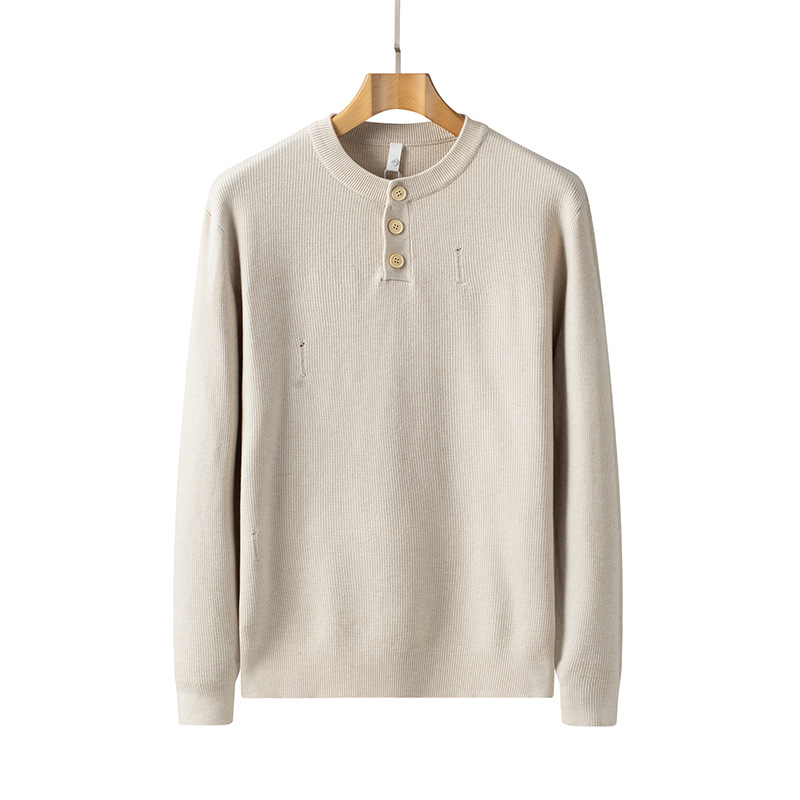 Apricot color [Trendy distressed design, rich texture, anti-pilling]