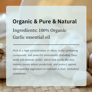 Aceite de Ajo Orgánico al por Mayor 100% Puro Hidratante y para el Cuidado Corporal para Uso Médico, de Cría y Alimentación - Product Image 6