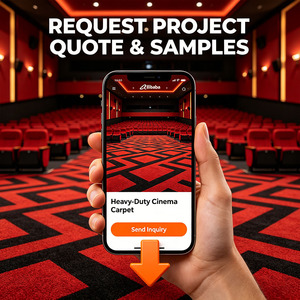 Alfombra de Nailon Resistente para Salón de Billar |   Suelo Ignífugo Impreso en 3D para Sala de Juegos |   Alfombra Absorbente de Sonido Personalizada para Clubes - Product Image 2