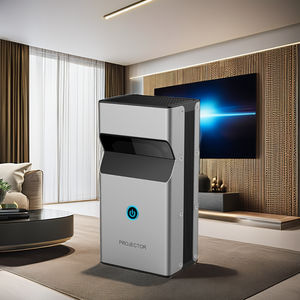 DLP 1080p DLP โปรเจคเตอร์โฮมเธียเตอร์แบบพกพาทีวีแอนดรอยด์ทีวีชาร์จไฟได้ขนาดเล็ก datashow Full HD สั้นโยน - Product Image 1