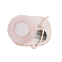 Classique Mini Rétro Disque Vinyle Conception Portable Vintage Haut-Parleur Sans Fil Carte TF Audio Simple Mini Usb Charge BT Haut-Parleur