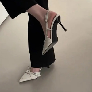 Factory New Summer Pointy High Heels for Women Stiletto Toe Sandals Girls - Product Image 2