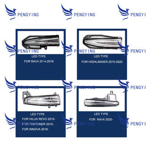 กระจกมองข้างสําหรับT-oyota CAMRY COROLLA YARIS VITZ <span class=keywords><strong>VIOS</strong></span> RAV4 INNOVA PRIUS REIZ HILUXมงกุฎPRADOไฟเลี้ยวไฟสัญญาณ - Product Image 5