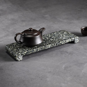 Stone Tea Tray Flat Heat Resistant Kung Fu Tea Set Retro Style New Chinese Design - Product Image 1