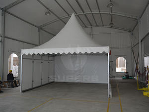6x6m Prix <span class=keywords><strong>Pas</strong></span> <span class=keywords><strong>Cher</strong></span> Cadre En Aluminium PVC Mur Jardin Gazebo Auvent <span class=keywords><strong>Pagode</strong></span> À Vendre - Product Image 6