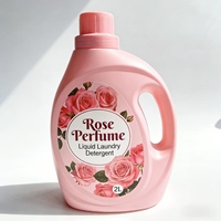 Détergent Liquide en Gros pour Linge, Parfum Lavande, Haute Efficacité Anti-Taches, Doux et Écologique, 1L/2L/3L, OEM ODM
