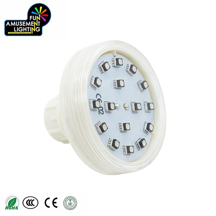 No.1-No 16 E14 3535 SMD RVB Fonctionnement Automatique 60 MM AC 24 V Préprogrammés IP65 D'attractions LED Lampe