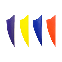 Flèches de tir à l'arc de 2 pouces Plumes de dinde Fletchs Vanes naturelles pour la chasse au bricolage Flèches en bois de carbone