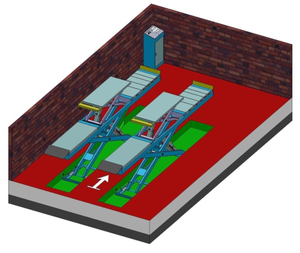 2023 <span class=keywords><strong>Lift</strong></span> Gunting Otomatis Terlaris 4T Pengangkat Gunting Hidrolik untuk Mobil Truk - Product Image 6