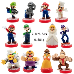 XRH 2023 New 6pc/set PVC <strong>Action</strong> <strong>Figure</strong> 4inches Wedding <strong>Site</strong> Mario Bros Figurine Toys