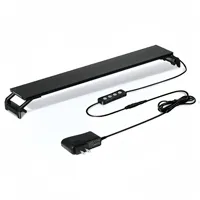 Lampe LED pour aquarium à clipser, ultra-fine en alliage d'aluminium, pour la croissance des plantes aquatiques, avec minuterie et température de couleur réglable