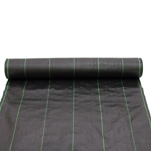 Toile de paillage robuste en tissu tissé anti-UV noir de qualité supérieure pour l'agriculture - Product Image 2