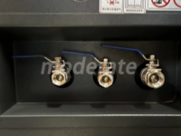 Compresseur d'air portable diesel compact de 185 CFM, 145 PSI, 8 bars, 36,8 kW sur remorque pour le sablage et les explosions