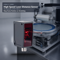 Capteur de distance laser Die Expander Machine LR-TB5000 DTOF 1000Hz IP65 pour la positionnement de cadre annulaire sur machine d'étirage, fabricant sur mesure