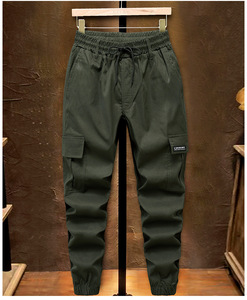 <span class=keywords><strong>Pantalon</strong></span> <span class=keywords><strong>slim</strong></span> taille mi-haute décontracté pour <span class=keywords><strong>homme</strong></span>, extensible, jeune et tendance, multipoches, salopette de <span class=keywords><strong>camouflage</strong></span> longue pour l'extérieur - Product Image 6