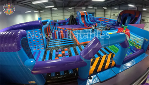 Parque Inflable Gigante <span class=keywords><strong>de</strong></span> 500 m², Equipo <span class=keywords><strong>de</strong></span> Juego Suave para Exteriores, Parque Inflable, Circuito <span class=keywords><strong>de</strong></span> Obstáculos Inflable para Adultos - Product Image 5