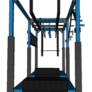 ZONWINXIN, suministro de fábrica, entrenamiento ninja personalizado, <span class=keywords><strong>Curso</strong></span> de obstáculos ninja - Product Image 3