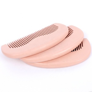 Nhãn Hiệu Riêng Gỗ Màu Hồng Tóc Lược Du Lịch Xách Tay <span class=keywords><strong>Pocket</strong></span> Beard <span class=keywords><strong>Comb</strong></span> Biểu Tượng Tùy Chỉnh - Product Image 4