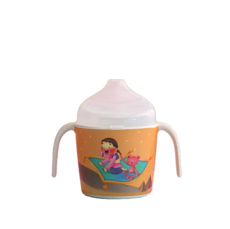 Mới nóng bán cốc nhựa 220ml sợi tre chống mùa thu bé chai nước miễn phí BPA