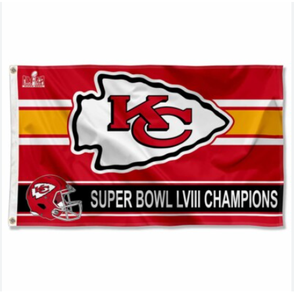 <strong>Kansas</strong> City Chiefs Rainbow Theme Design Flag Suitable for <strong>Kansas</strong> City Basketball and Football Team Flags Wholesale Customization - Product Image 2