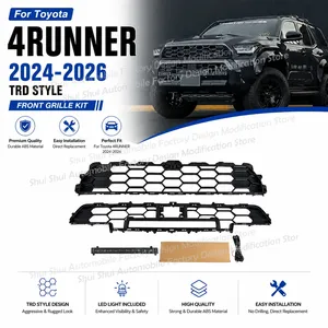 ฝาครอบช่องระบายอากาศสปอยเลอร์หน้า StarNav สำหรับรถยนต์ปี 2024 2025 2026  แผงกันชนหน้า  ตะแกรงกันกระแทก  แบบ TRD  สไตล์แต่ง - Product Image 3