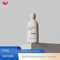 Conteneur d'emballage cosmétique pour animaux de compagnie en plastique de luxe de 400 ml, flacon d'huile essentielle liquide avec bouchon à vis