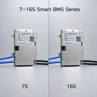 Carte de protection de batterie ANT Smart BMS Série 7-16S 40A (pic 120A) et écrans d'affichage PCBA de différentes tailles