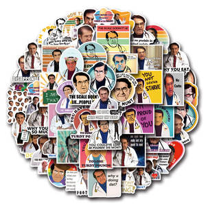 สติกเกอร์กราฟฟิตีสำหรับเด็ก50ชิ้นตอนนี้สติกเกอร์ตกแต่งหมวกกันน็อคถ้วยน้ำสกู๊ตเตอร์สติกเกอร์กันน้ำขายส่ง - Product Image 2