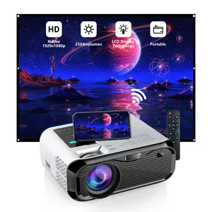 Vente en gros pour E501H Android LCD 1080P projecteur équipement de projection TV film Home cinéma projecteurs HD