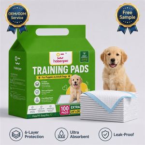 Wholesale Price Quick Dry SAP Polymer Puppy <b>Training</b> Pads 60x90cm Waterproof Non Slip Bottom Professional Production Factory - Product Image 1