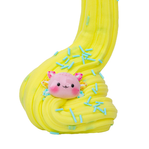Delicate Axolotl Soft And Stretch Puff Slime Stress Relieve Toys With Accessories