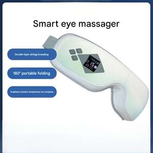 <span class=keywords><strong>Mini</strong></span> olho massageador elétrico quente olhos compressão vibração olho relaxar máquina massageador com calor música presentes de aniversário dobrável - Product Image 5