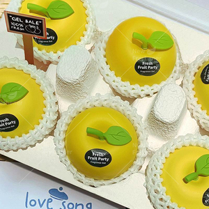 Différents parfums 3D cerise pomme forme voiture désodorisant Gel parfum naturel personnalisé odeur Elimanator Gel pour chambres d'hôtel - Product Image 1