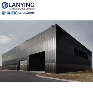 Costruzione prefabbricata del magazzino della struttura d'acciaio di piccola progettazione moderna per stoccaggio del metallo nei magazzini della fabbrica - Product Image 6