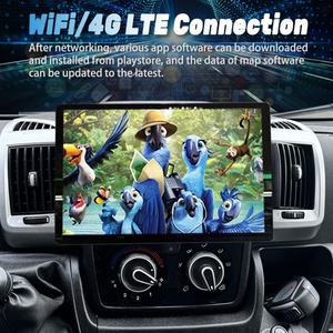 Reproductor Multimedia de Video para Automóvil Android con Pantalla 2K de 13.3 Pulgadas para Fiat Ducato, Peugeot Boxer, Citroën Jumper 2006-2022, GPS, Navegación, Carplay - Product Image 2