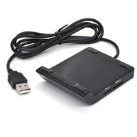 4 in 1 USB External Smart ID Card Reader IC ID CAC TF SD Bank Card SIM Card Reader