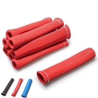 Bouclier anti-feu en fibre de verre haute température protecteur thermique isoler les manchons isolants de botte de bougie d'allumage pour les applications extrêmes